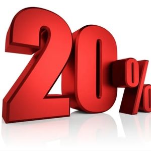 20% OFF SALE
